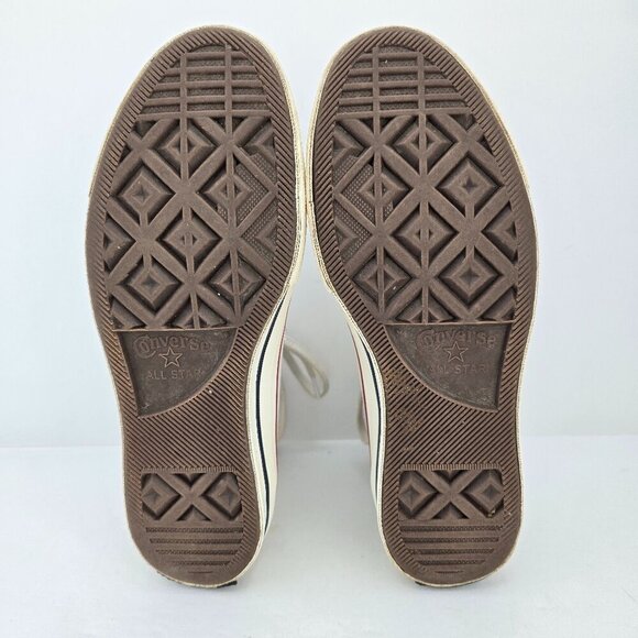 Converse | Chuck 70 white canvas monochrome grunge hi-top sneakers WMS 7 - Picture 9 of 9